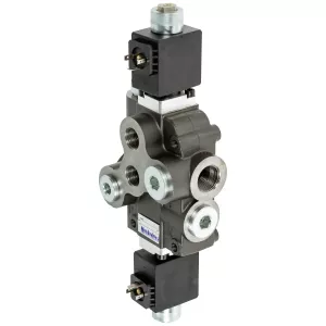 Riktningsventil 1/2 24V 80L 1-Spole Dubbelverkande