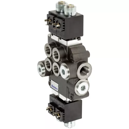 Riktningsventil 1/2 12V 80L 2-Spole Dubbelverkande