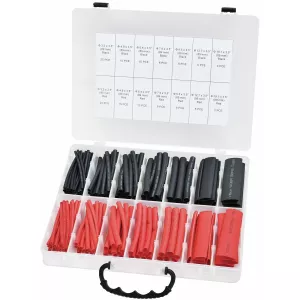 Krympslangssortiment Med Lim 144 Delar