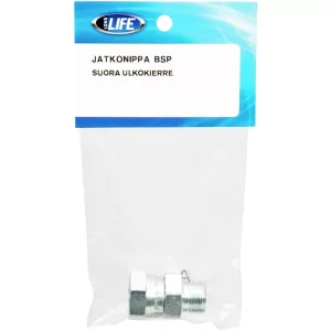 Skarvkoppling Bsp 1/4-1/4 Rak Utv-Inv