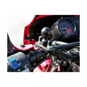 Fäste B Rund Stång U-Länk