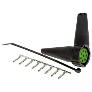 Kontakt Bayonet 8-Pin Grön