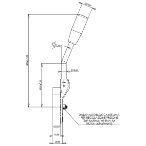 Joystick 3401 Max. Slag 80Mm
