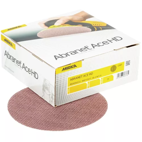 Sliprondell 125Mm P40 Abranet Ace Hd 25St