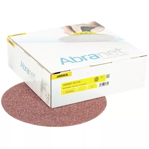 Sliprondell 225Mm P60 Abranet Ace Hd 25St