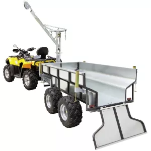 Atv Timmerboggie Kran Max 200Kg