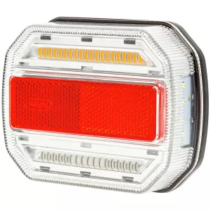 Bakljus Vänster 3-Funktion 12-24V