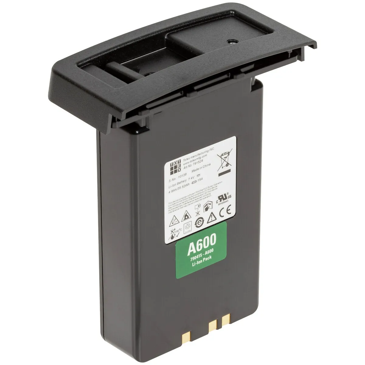 Batteripaket Li-On Rugby 600 Serie