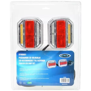 Belysningssats Till Släpvagn 7,5M 12-24V