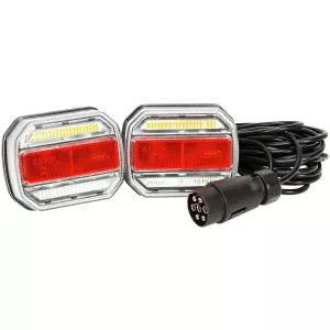 Belysningssats Till Släpvagn 7,5M 12-24V