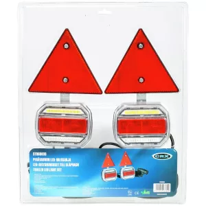 Belysningssats Till Släpvagn Canbus 12V 10,5M Magn