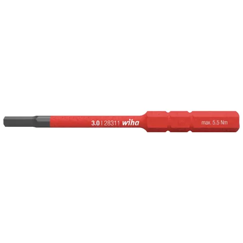 Bits Slimbit Vde Sexkant 3,0X75Mm