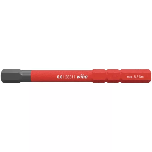 Bits Slimbit Vde Sexkant 6,0X75Mm