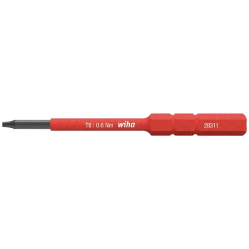 Bits Slimbit Vde Torx  T6X75Mm
