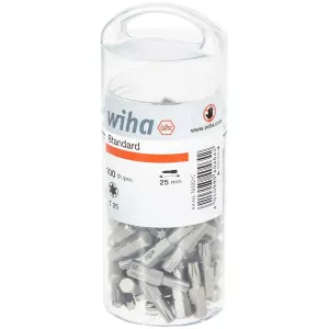 Bitssats Standard T25X25Mm 100St/Låda Sb