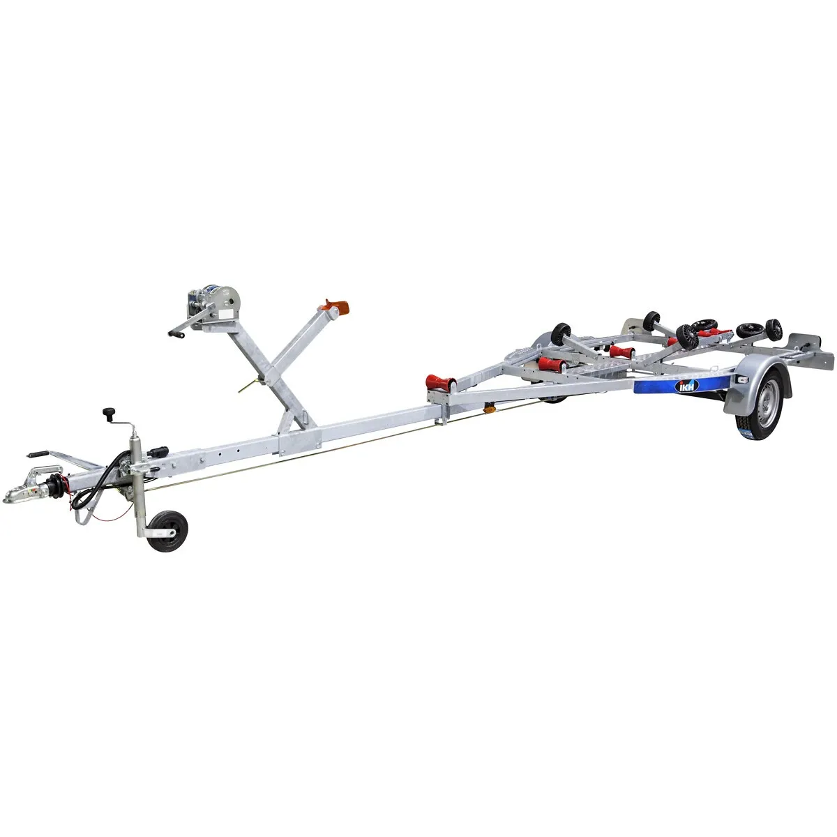 Båttrailer 668X209 1200Kg 1-Axel Med Bromsar