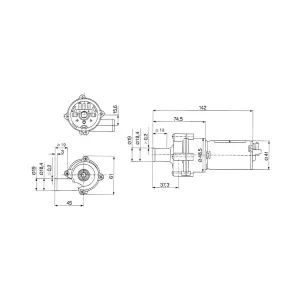 Cirkulationspump 24V Bosch 0392020027