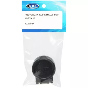 Dammskydd Klips 1/2" Svart