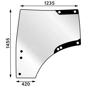 Dörruta John Deere Väns 6105R-6210R