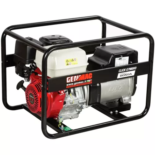 Elverk 6,4Kw 400 / 230V Click G7900Ho Bensin Honda
