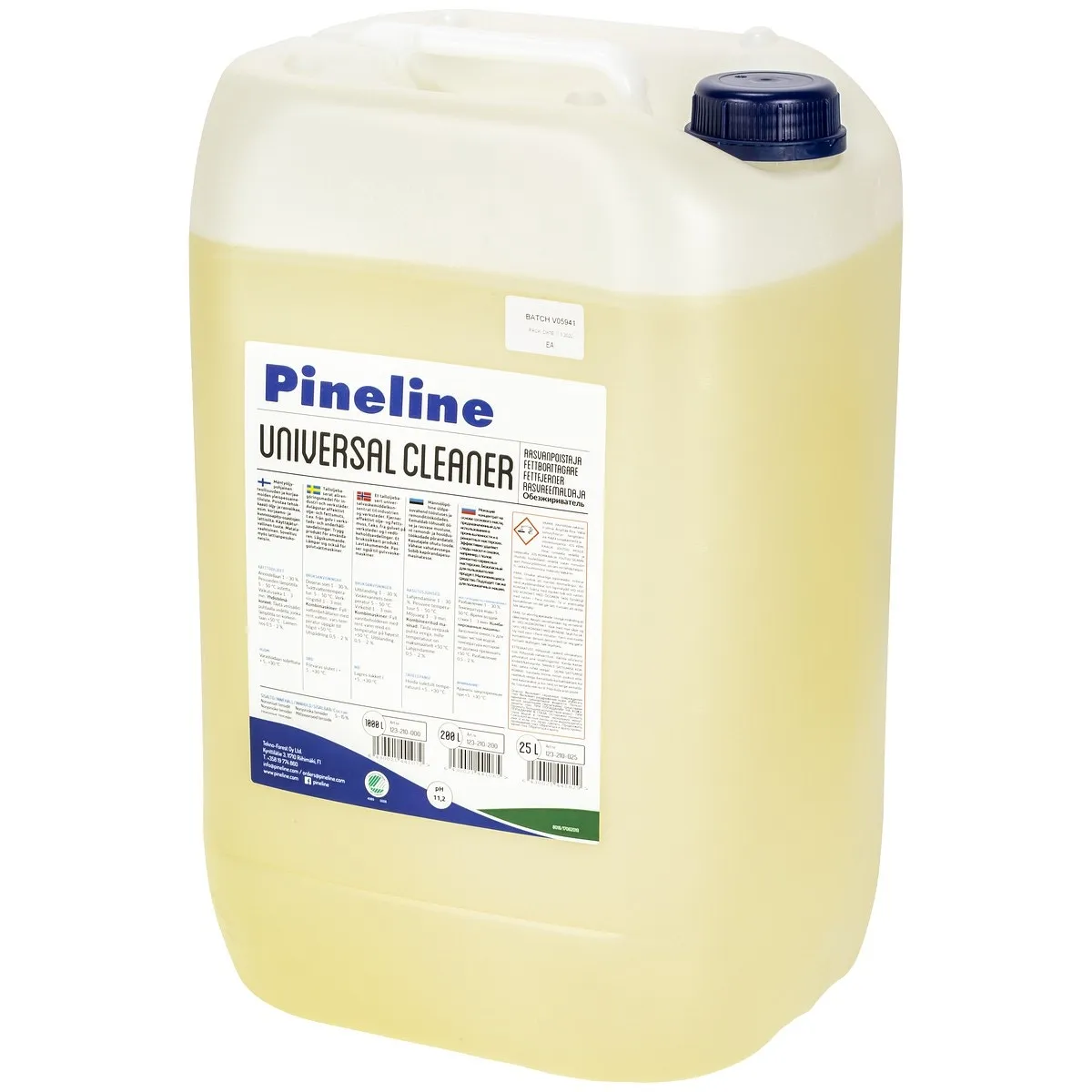 Fettborttagningsmedel 25L Pineline