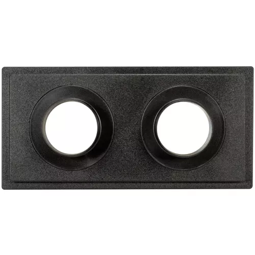 Frampanel För Värmeaggregat Med 2X50Mm Utblås