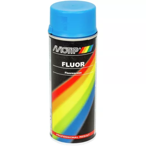 Sprayfärg Fluorescerande 400Ml Blå