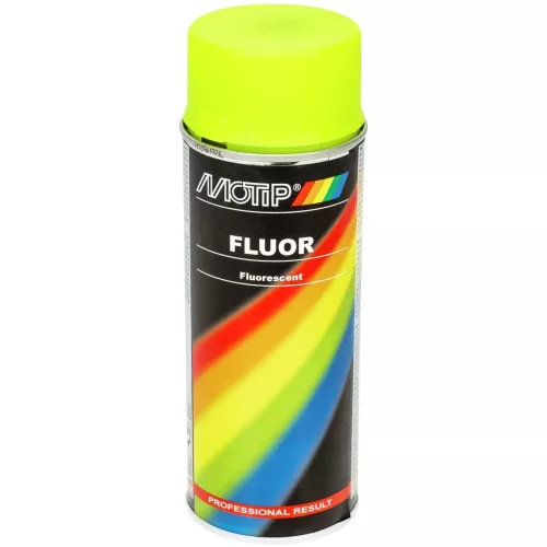 Sprayfärg Fluorescerande 400Ml Gul