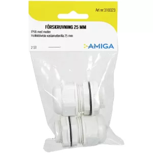 Förskruvning 25Mm Ip68 2St