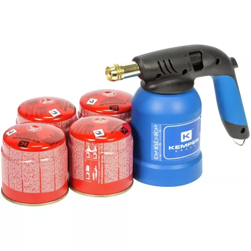 Gasbrännare + 4X Gas 190G