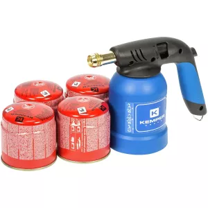 Gasbrännare + 4X Gas 190G
