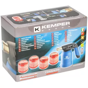 Gasbrännare + 4X Gas 190G