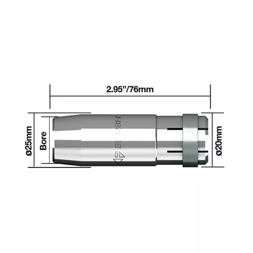 Gasmunstycke 16Mm 2St Parweld