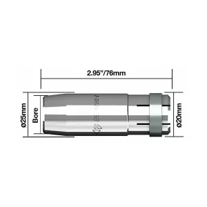 Gasmunstycke 16Mm 2St Parweld