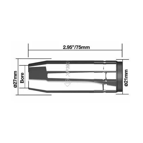 Gasmunstycke 16Mm 2St Xp8 Parweld