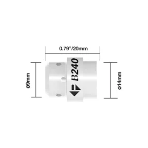 Gasspridare Keramisk 5St Parweld