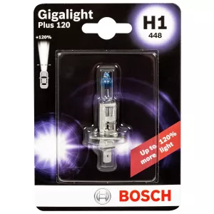 Halogenlampa Bosch H1 Gigalight Plus 120 12V