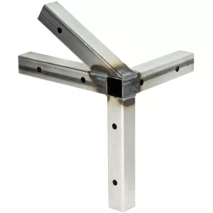 Hörnbit Vänster 4-Vägs Övredel 35X35X2