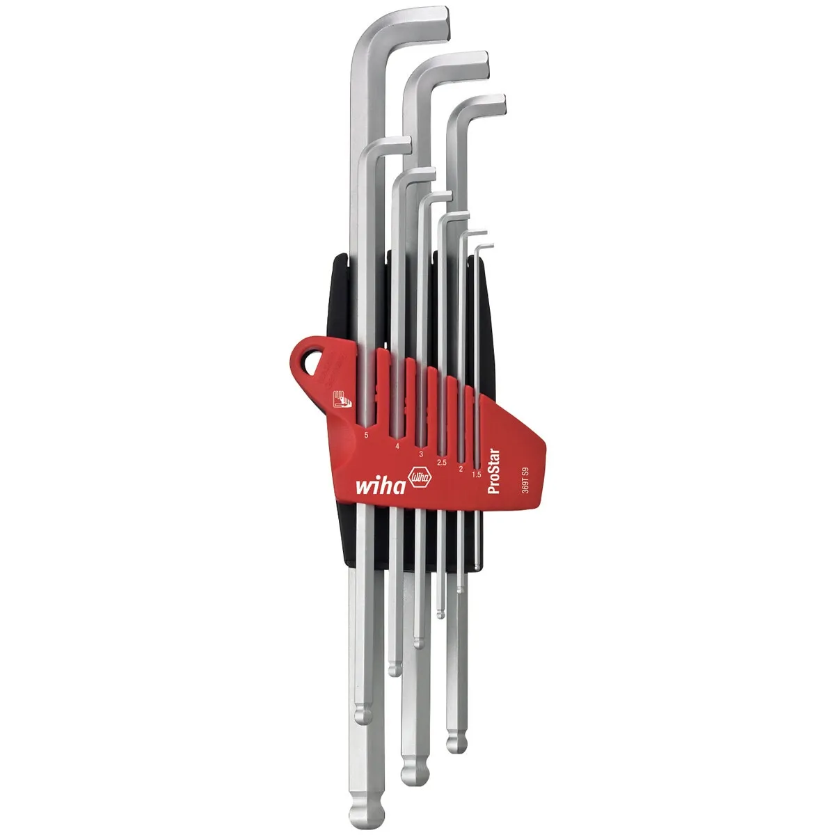 Insexnyckelsats Kulhuvud 9St