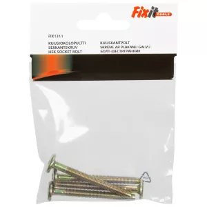 Insexskruv M6X60 Mässing 4St 310