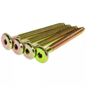 Insexskruv M6X60 Mässing 4St 310