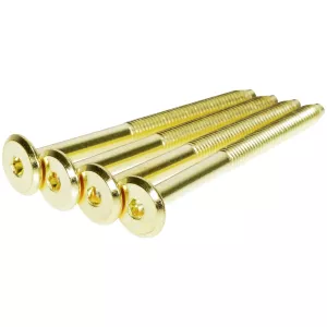 Insexskruv M6X70 Mässing 4St 310