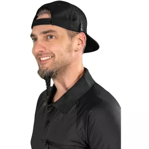 Keps Louis Flat Bill Svart