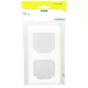 Komb.Täckplatta 2-Fack