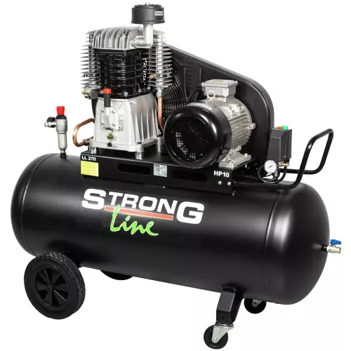 Kompressor 10Hp 1300L/270L Svart