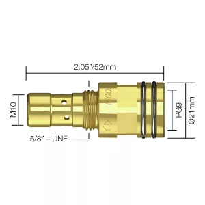 Kontaktrörshållare M10 Xp8 Parweld