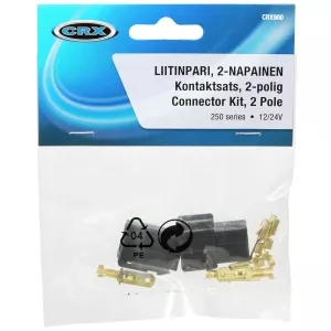 Kontakter 2-Polig 12/24V