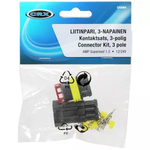 Kontakter 3-Polig Superseal 12/24V