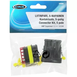 Kontakter 5-Polig Superseal 12/24V