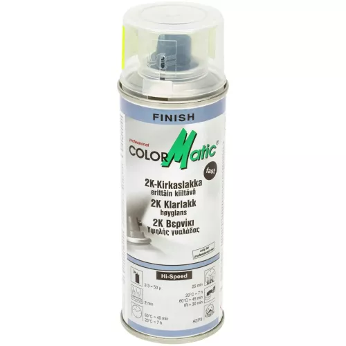 Lack Klar 200Ml 2-Komp Snabb
